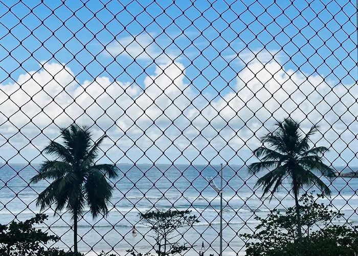 Apartamento Frente Ao Mar, Ideal Para Familias Guarujá